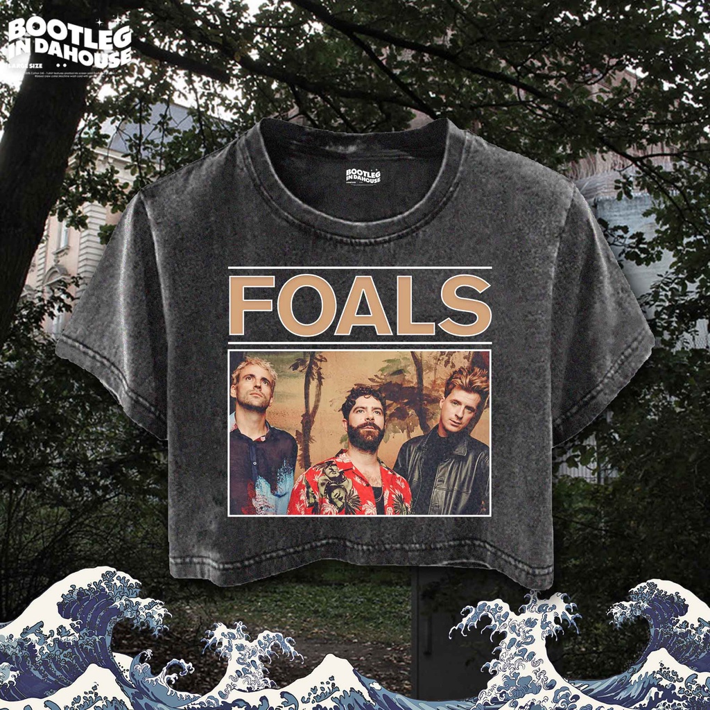 Crop Top FOALS Oversize Washing