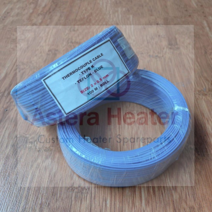 Kabel Thermocouple Type K Teflon 2 X 0,5Mm #Original