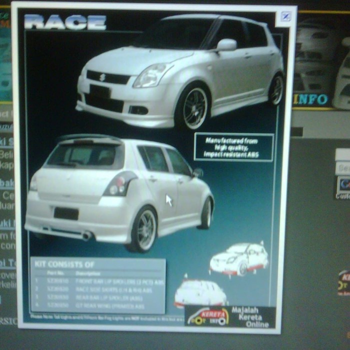 bodykit swift st add on. - Abu-abu
