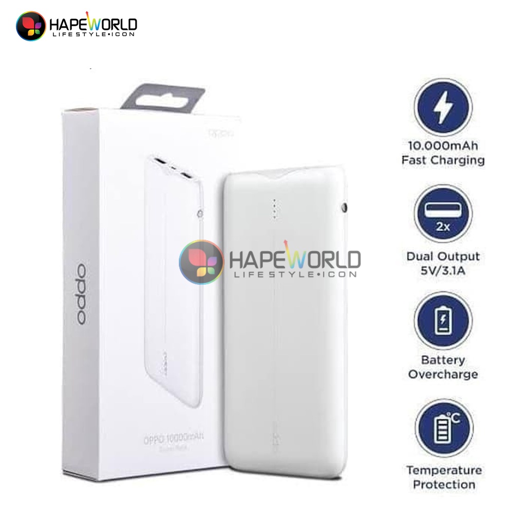 POWERBANK OPPO 10000mAh PBT01 - GARANSI RESMI