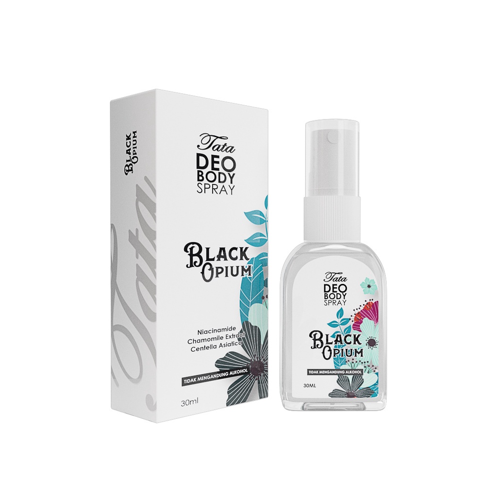 READY Tata Deo Body Spray Black Opium 30ml ( TDBO ) | DEO SPRAY