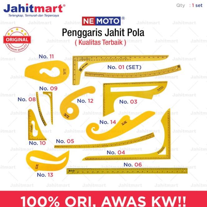 

Ul183 Penggaris Jahitfull Set Merk Nemoto