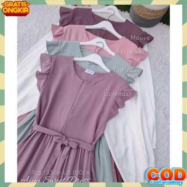 Dress Muslim Anak Baju Lebaran 2023 Korea Kekinian Dres Remaja Motif Maxi Kids 2023 Gamis Perempuan 