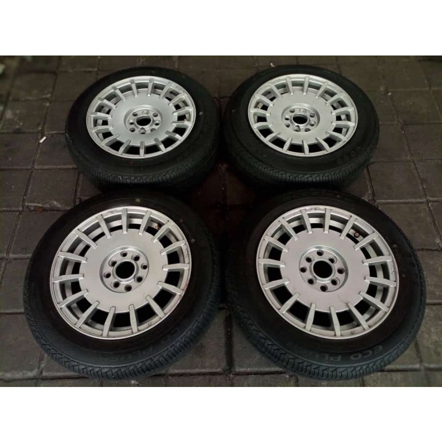 VELG MOBIL SECOND RALLY RING 15 LEBAR 7 PCD 8X100/114,3 + BAN 195 60 R15