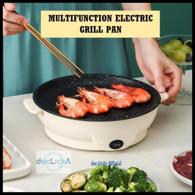 Special Price Electric Grill Pan Low Watt Doclicka Pemanggang Bbq barang sale