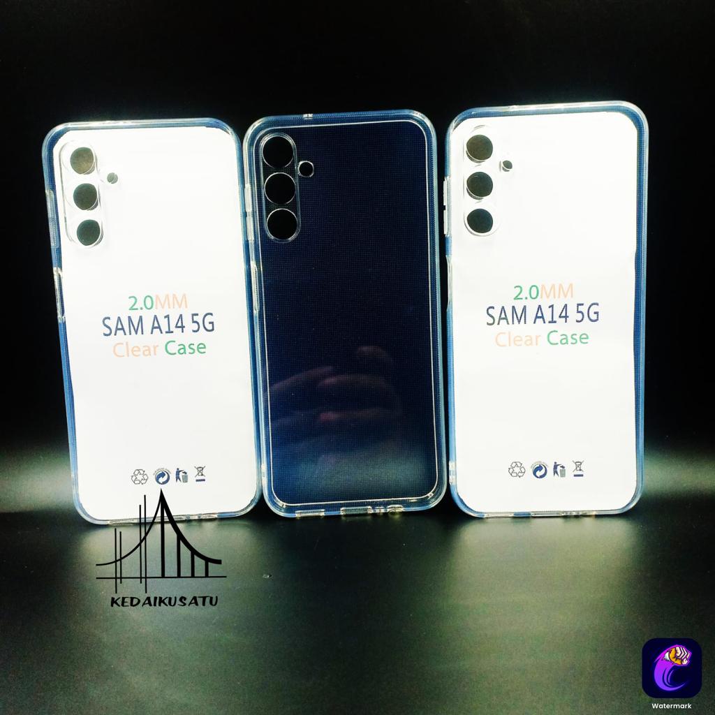Samsung A14 Samsung A14 5G 2023 Clear Case HD 2mm Softcase Bening Transparan Anti Jamur