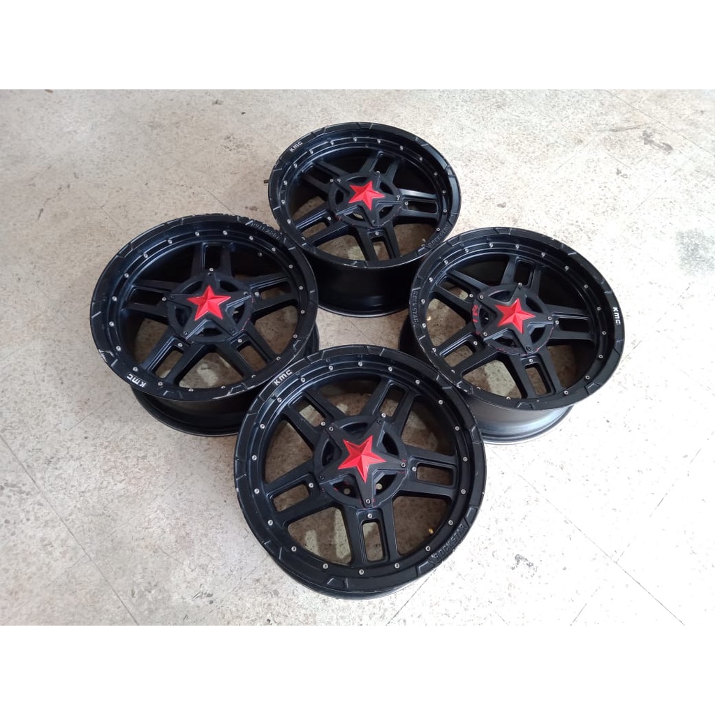 VELG SEKEN KMC RING 20X9 LUBANG 5 PCD 5X114/5X127