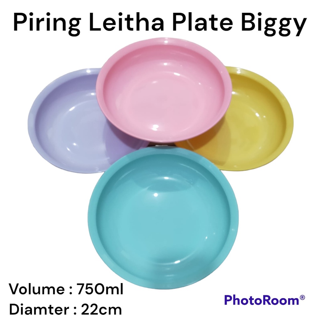 Piring leitha biggy harga per 1 pcs