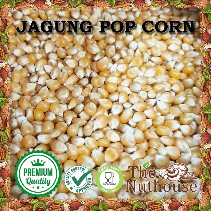 500gr Popcorn RAW / Jagung Pop Corn Mentah [Import 100% Natural]