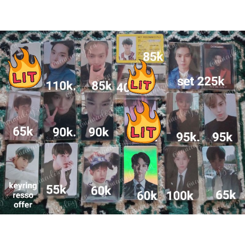 WTS AAB PC DOYOUNG (Holo bene aladin, ktown, selca photopack sg21, summer kit, b2s, ressonance pt.2 