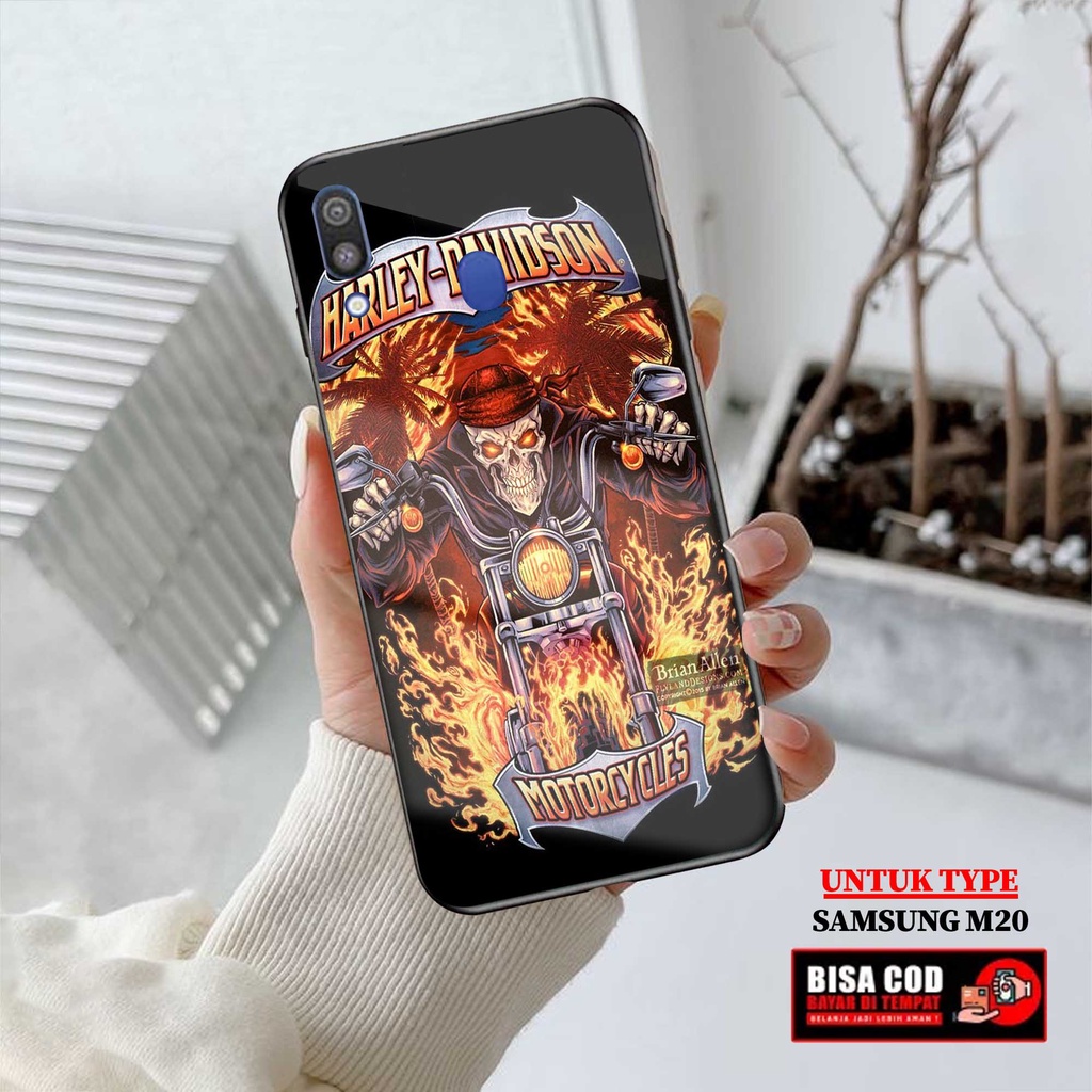 Case Samsung M20 - AGM CASE - Fashion Case hp Samsung M20 - Casing hp Samsung M20 - Silikon hp - Pel