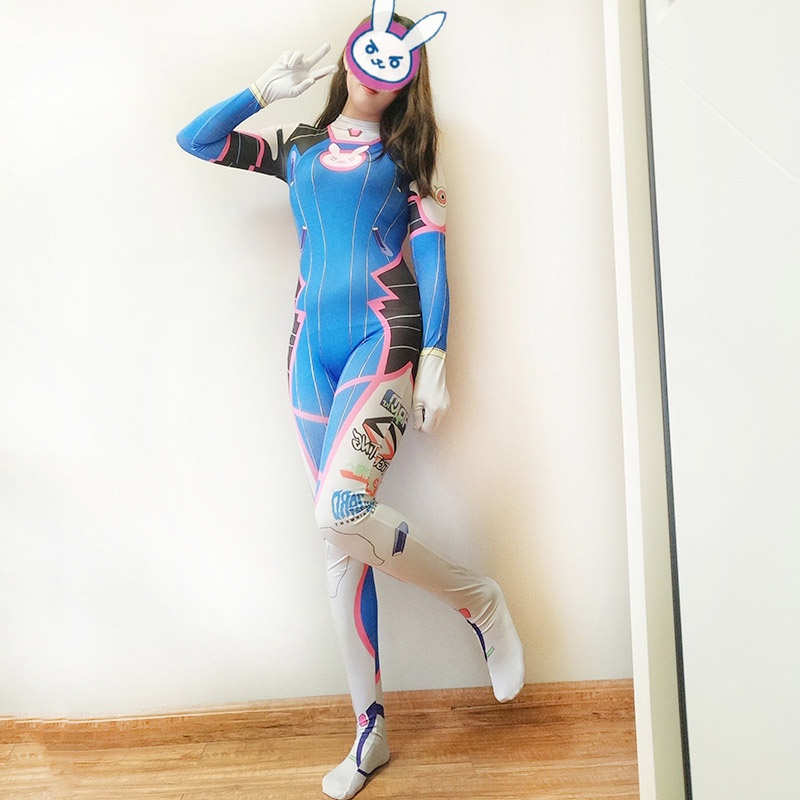 Kiana Rocket Girl Cosplay Kostum Daji Celana Kodok Zentai Sesuai dengan Orang Dewasa Baju