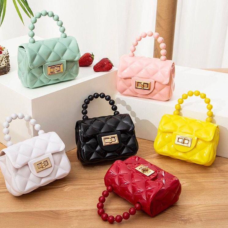 "TMP.01Ma23g" TAS JELLY MINI/TAS JELLY IMPORT/TAS SELEMPANG MINI/TAS SELEMPANG JELI/TAS MINI WANITA