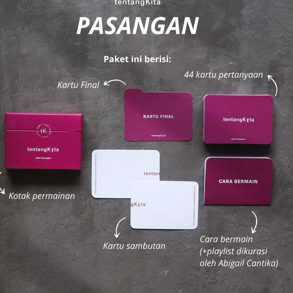 Ready Stok  tentangKita - edisi Pasangan | Permainan Kartu