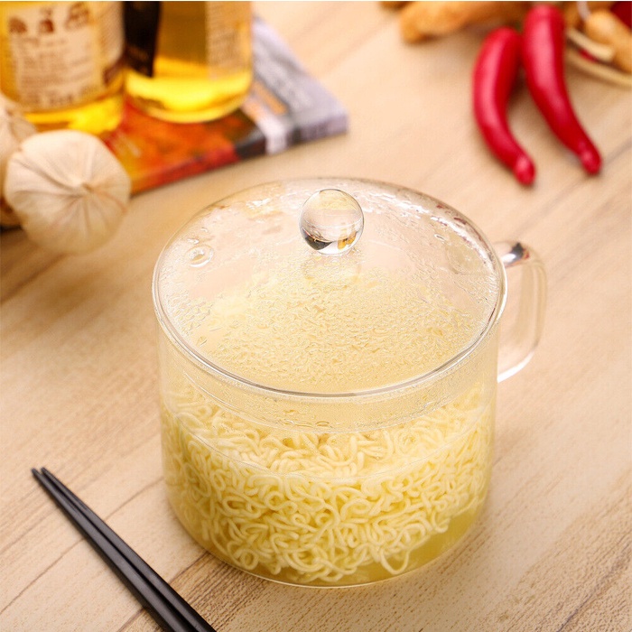 Panci Gagang Panci Kaca Panci Sop Tutup Kaca Tahan Panas Panci Masak Mie