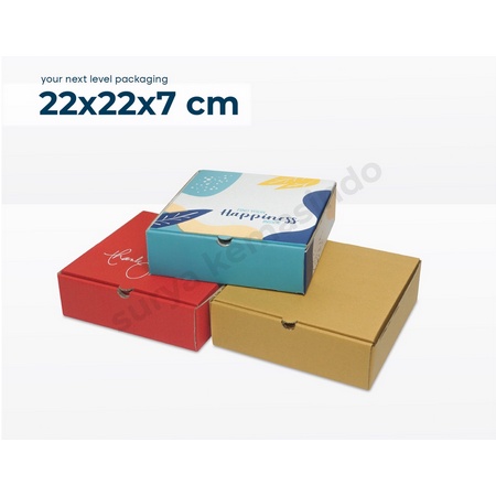 

22x22x7 cm Kardus/Karton/Polos/Pizza/Nasi/hampers