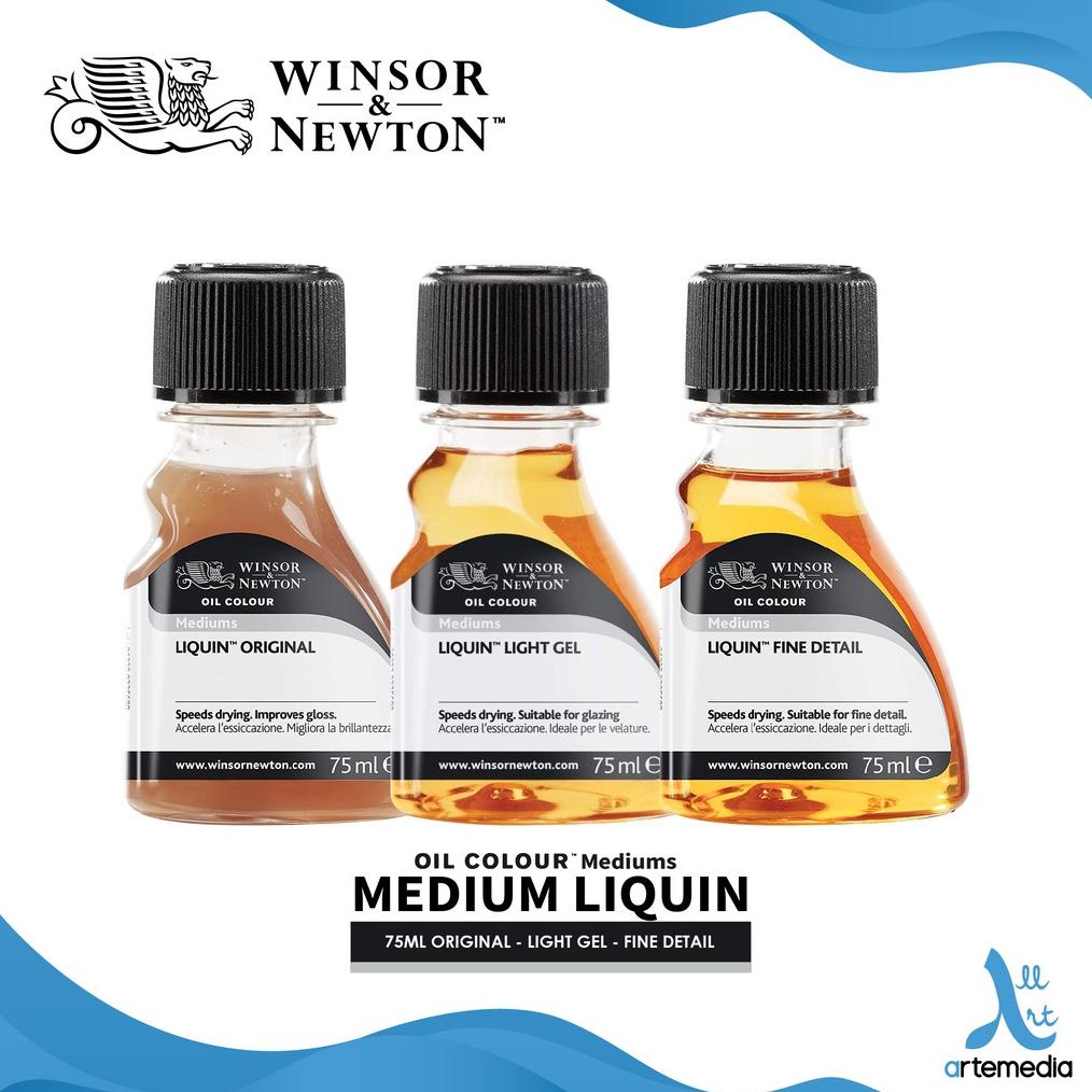 

Medium Cat Minyak Winsor & Newton 75ml Liquin Medium Oil Painting