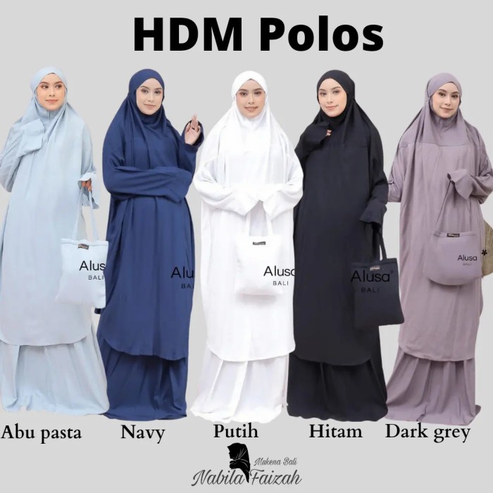 Mukena Bali Berlengan Unik /Mukena Hdm Alusa Bali