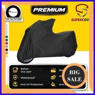 Sarung Motor Cover Motor TVS Apache RTR 160 CC Super Cover  Hitam STANDAR 1M4R23 perkakas