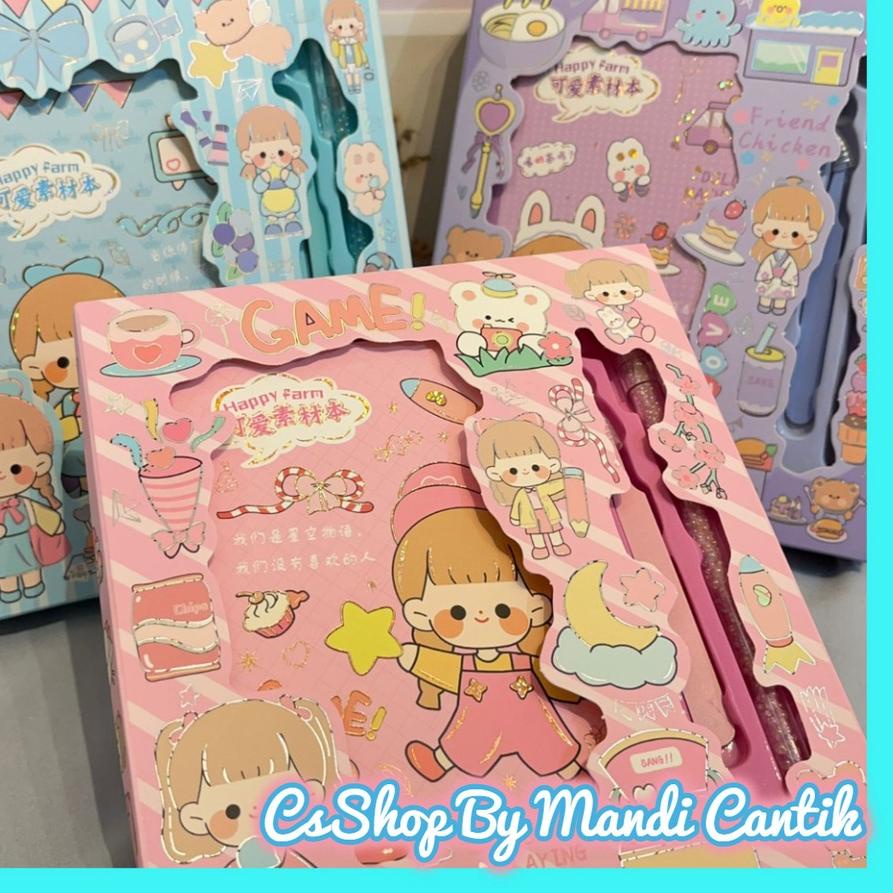 

Original Paket Stiker Free Box + Pisau Cute Karakter 3 Warna Kode SZ-57 Bisa Cod !!!