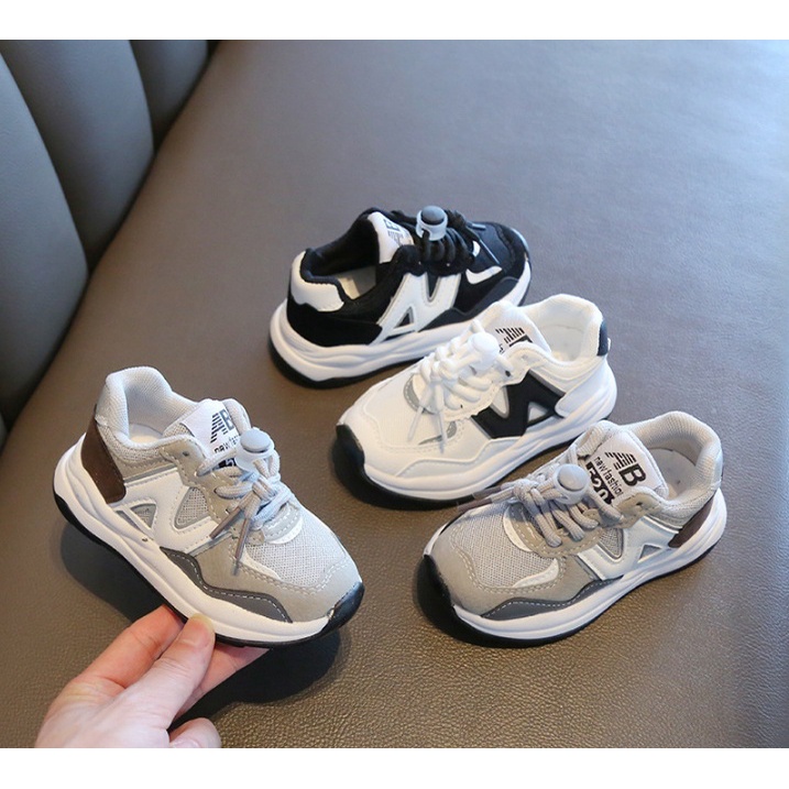 Sepatu Anak unisex sepatu sneakers anak IMPORT 21-36 3 colourm AB 520