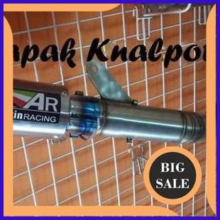 Knalpot Austin Racing Titan Blue Slip On For Kawasaki Z800 - Z900 - Z1000 Pemasangan Plug And Play 1