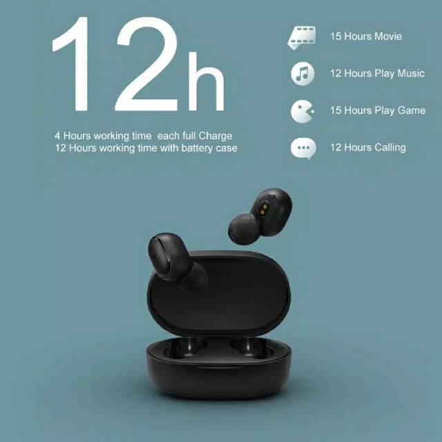 Headset Bluetooth Airdots TWS MI 5.0 Wireless Stereo