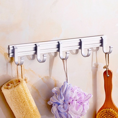 Rak Handuk Kamar Mandi Rak Gantung Tempat Penyimpanan Handuk Dinding Towel Hanger