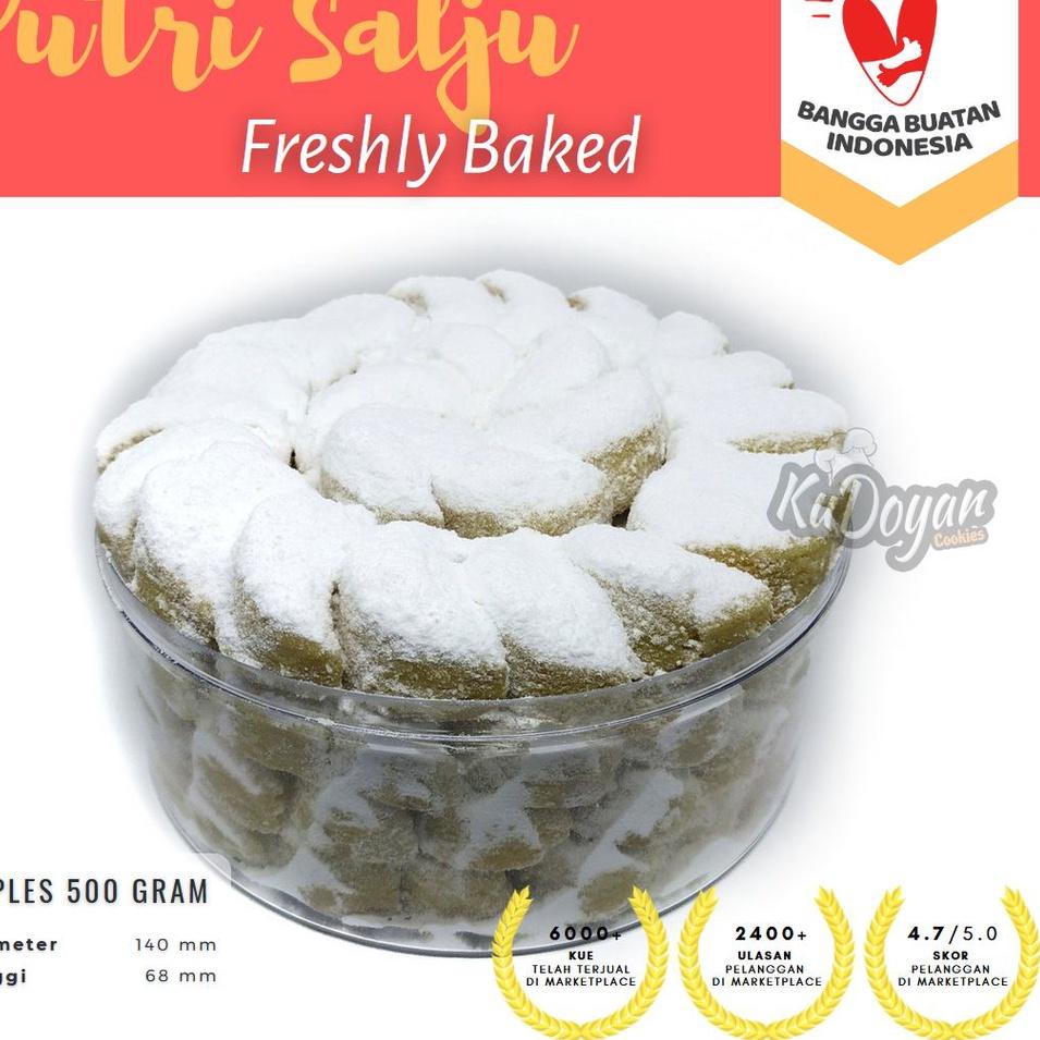 

➼ Kue Putri Salju Mede Home-made 500 gram 1/2 kg Kudoyan ➮