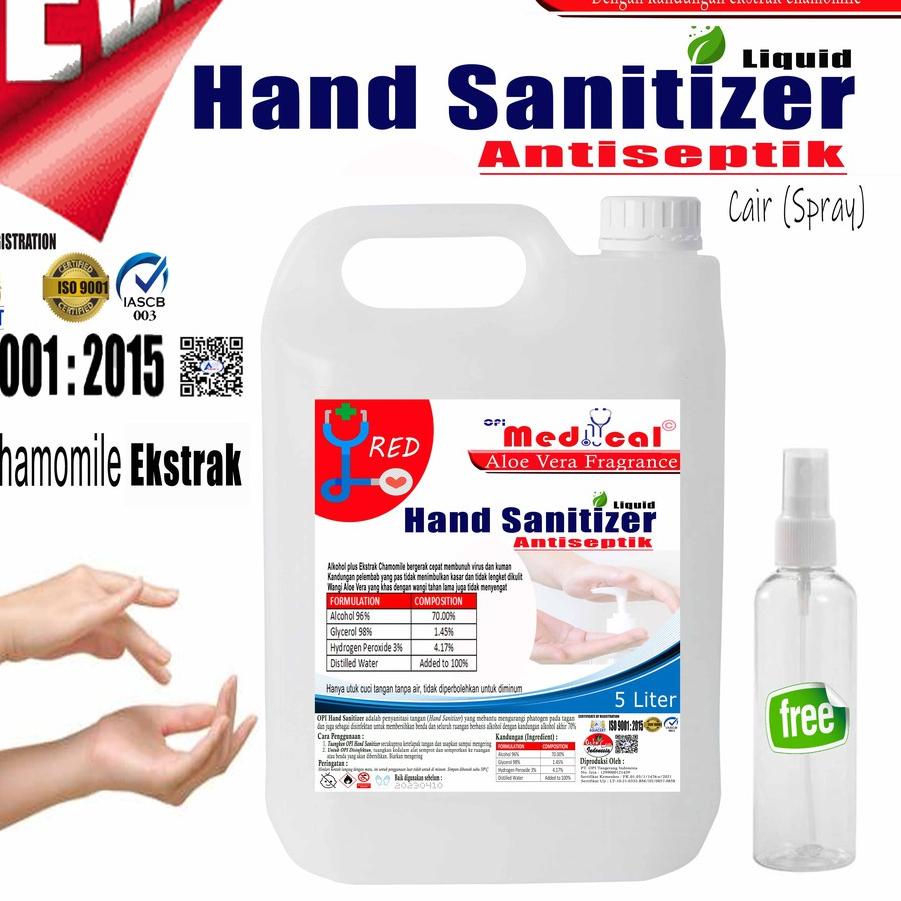 IH78➱ Hand Sanitizer All Varian Cair Dan Gel 500Ml, 1 Liter Dan 5 Liter Handsanitizer kemenkes Segera Beli4.4