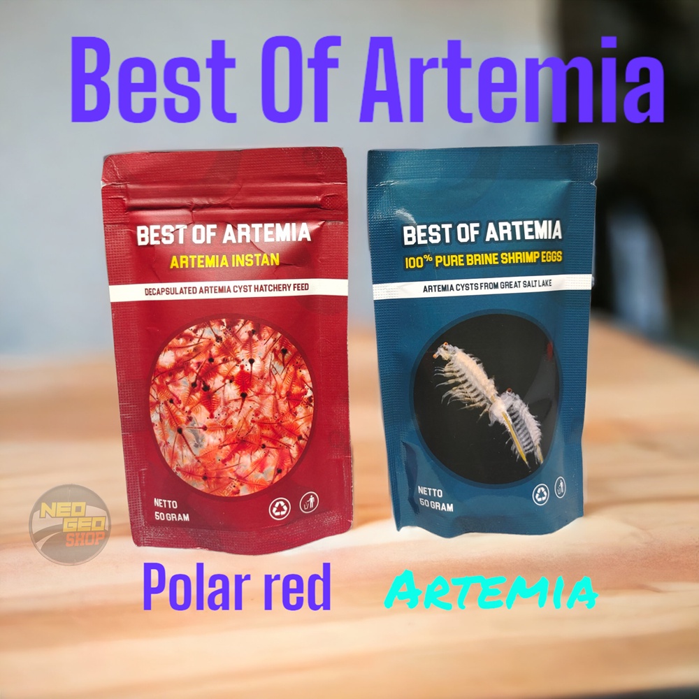 BEST OF ARTEMIA BOA 50Gr 50 Gr INSTANT DECAPSULATED