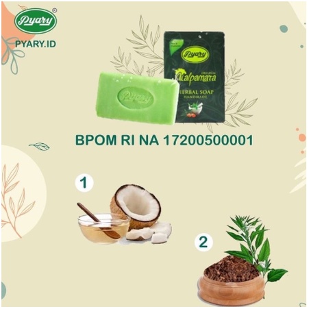 [BPOM] PYARY Nalpamara Soap Natural Effect 100% Original Arab Saudi