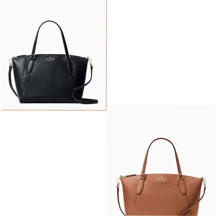 tas BRANDED KS monica satchel black,brown