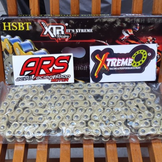 RANTAI XTR HSBT 428 130L GOLD- XTREME RACING