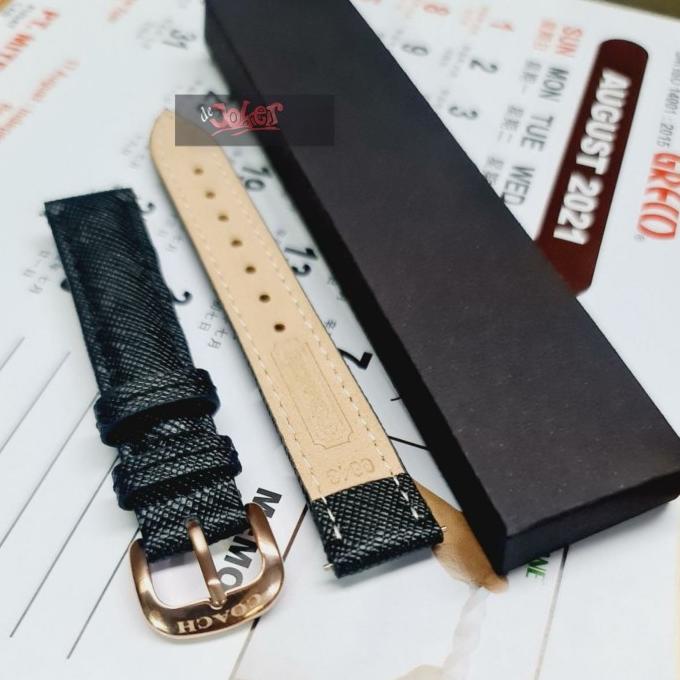 HRG DISKON Tali Jam Tangan Strap Coach Genuine Leather