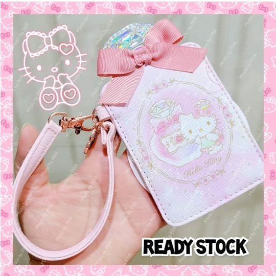 

Terlaris Tag Id Card Holder Pass Case Hello Kitty Diamond Sanrio Original