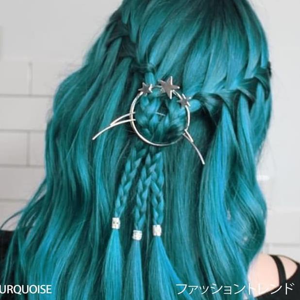 CHAOBEN TURQUOISE pewarna cat rambut tosca biru -  ✔