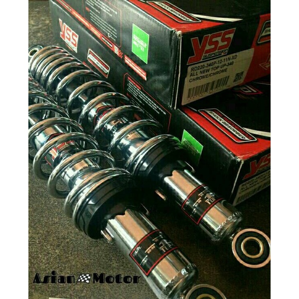 Shockbreaker Yss All New Top-Up 340Mm Chrome/ Shock Yss All New Top Up