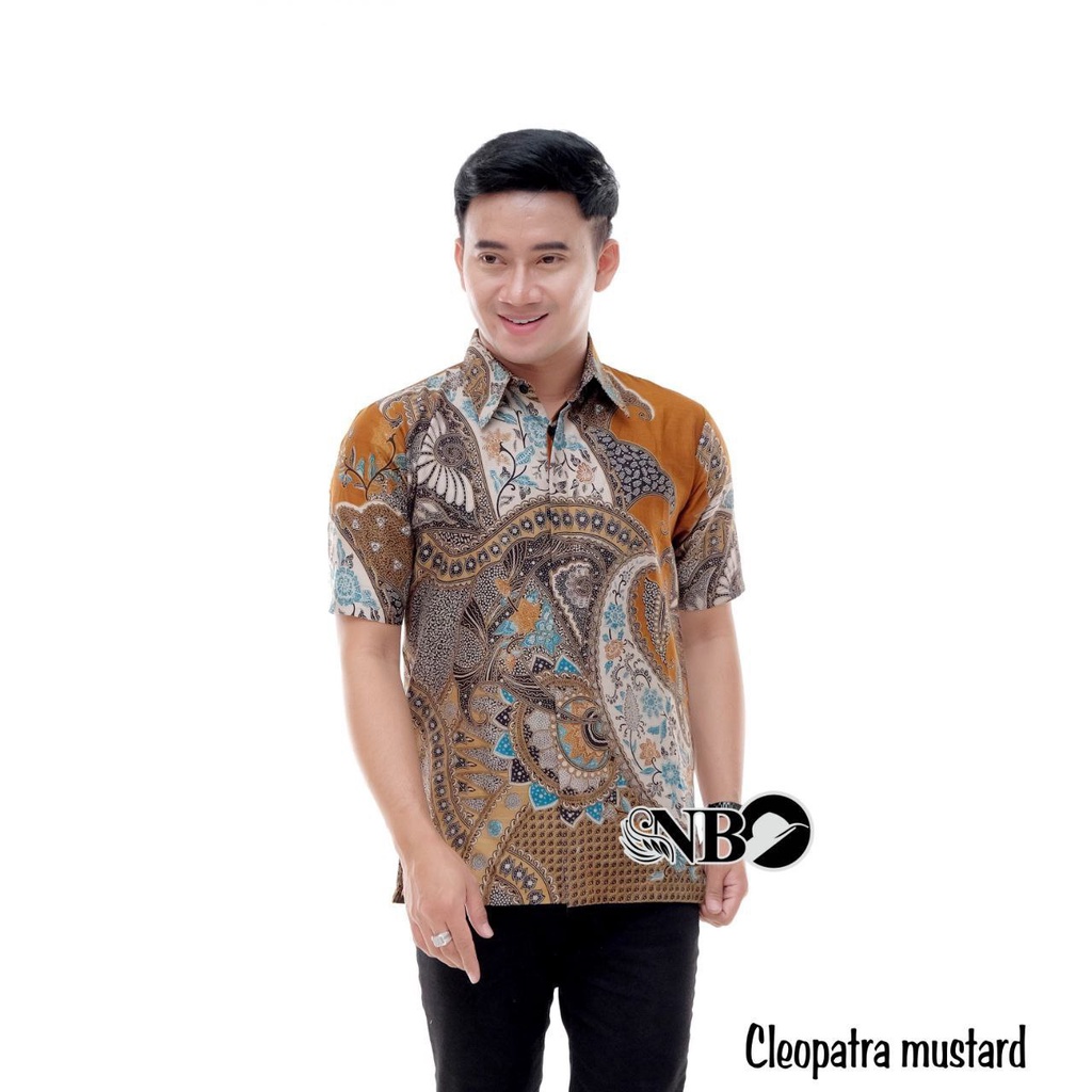 BAJU BATIK PRIA ABADI BATIK KEMEJA BATIK PRIA LENGAN PENDEK