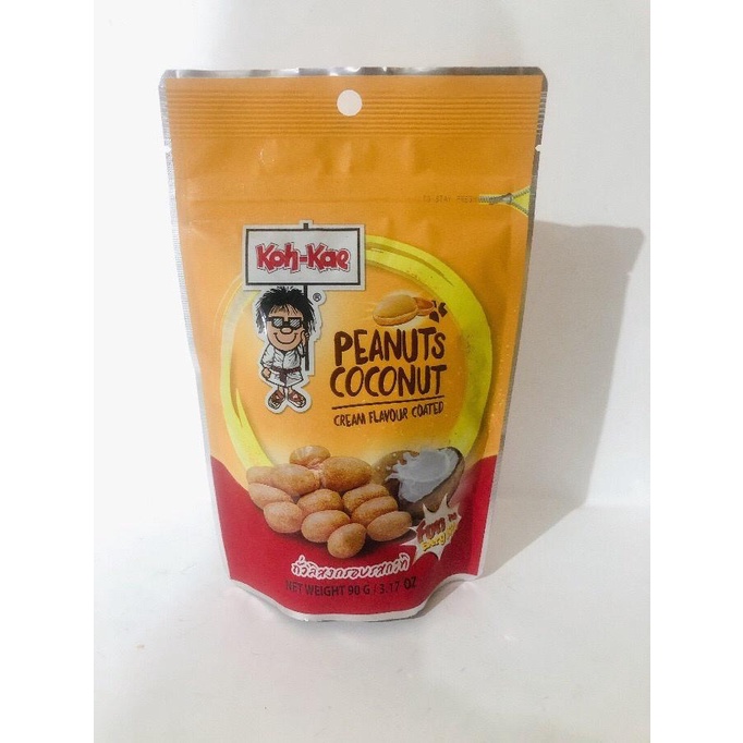 

Koh Kae Peanuts Coconut Cream Flavour Coated 90g