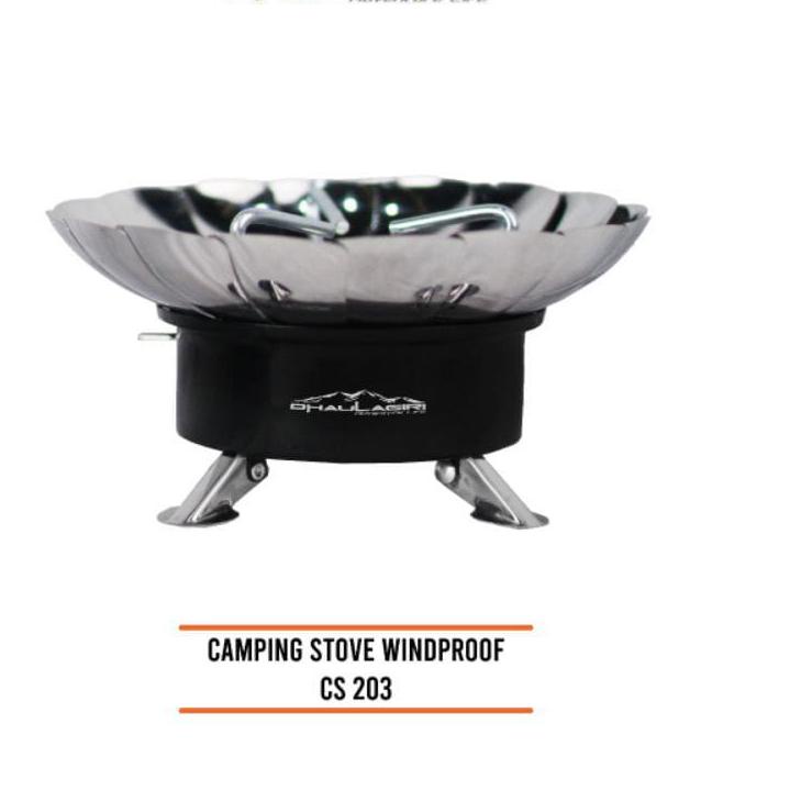 ☑ Kompor Dhaulagiri - Camping Stove CS-203 - Kompor Camping Outdoor - kompor windproof dhaulagiri - 
