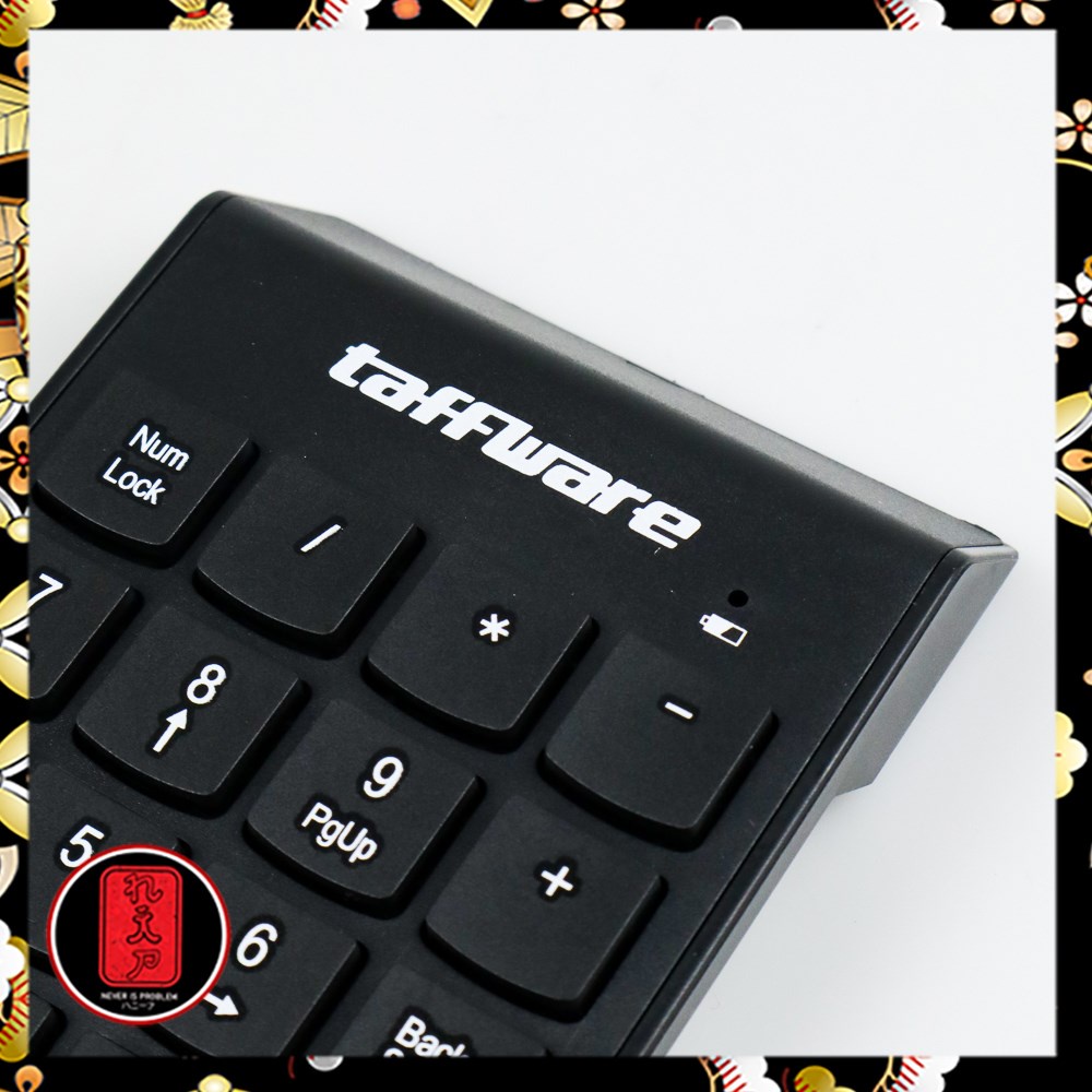 Taffware Keypad Numeric Wireless 2.4 GHz 10 Meter - i120 - Black