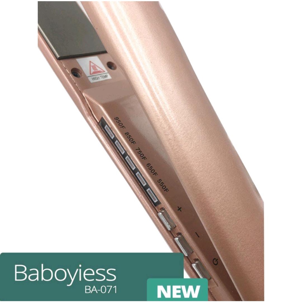 Alat Catok Baboyiess Hair Straightener BA-071 950 - Rosegold