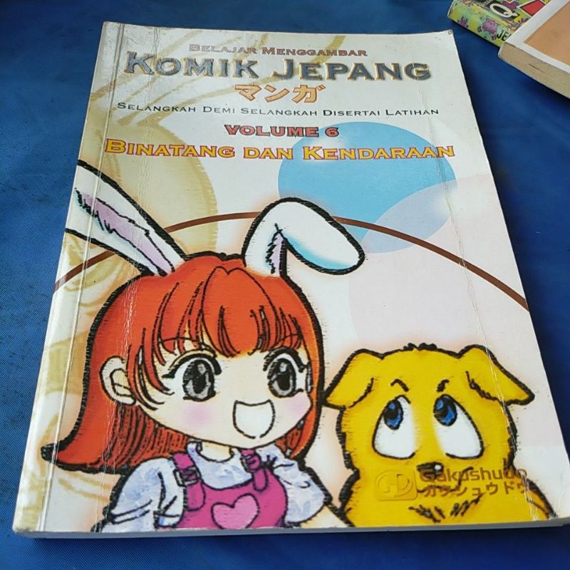 

buku belajar menggambar komik Jepang volume 6
