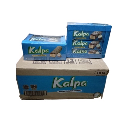 

Kalpa Wafer Coklat Kelapa isi 12pcs x 24g