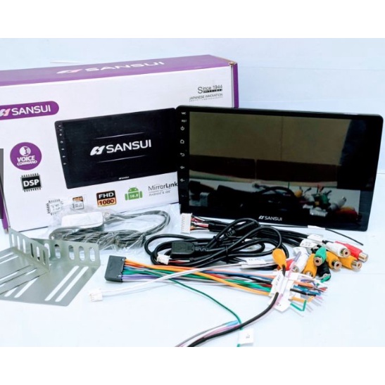 Head Unit Double Din Android Sansui T5 SA 5200I Voice Command 2/32 Android Auto Carplay