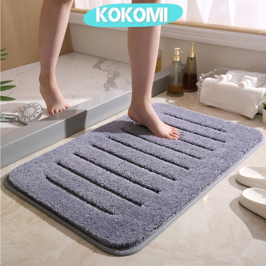 Karpet Toilet Kamar Mandi Meteran Terlaris Awet Gulungan Original T4I5 Menyerap Air Jumbo Bahan Kare