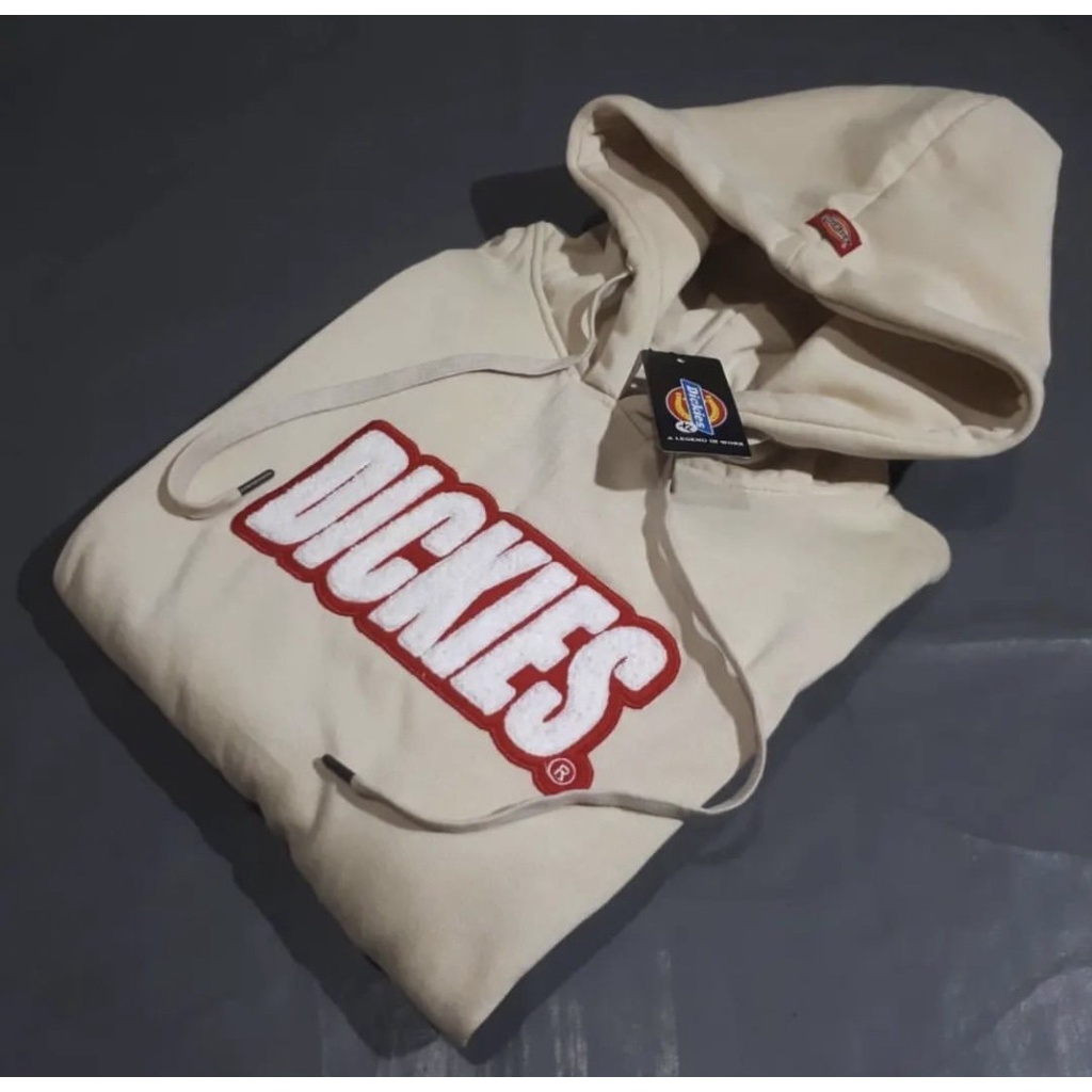 Jaket Sweater Hoodie Zipper Dickies Font Bordir Premium