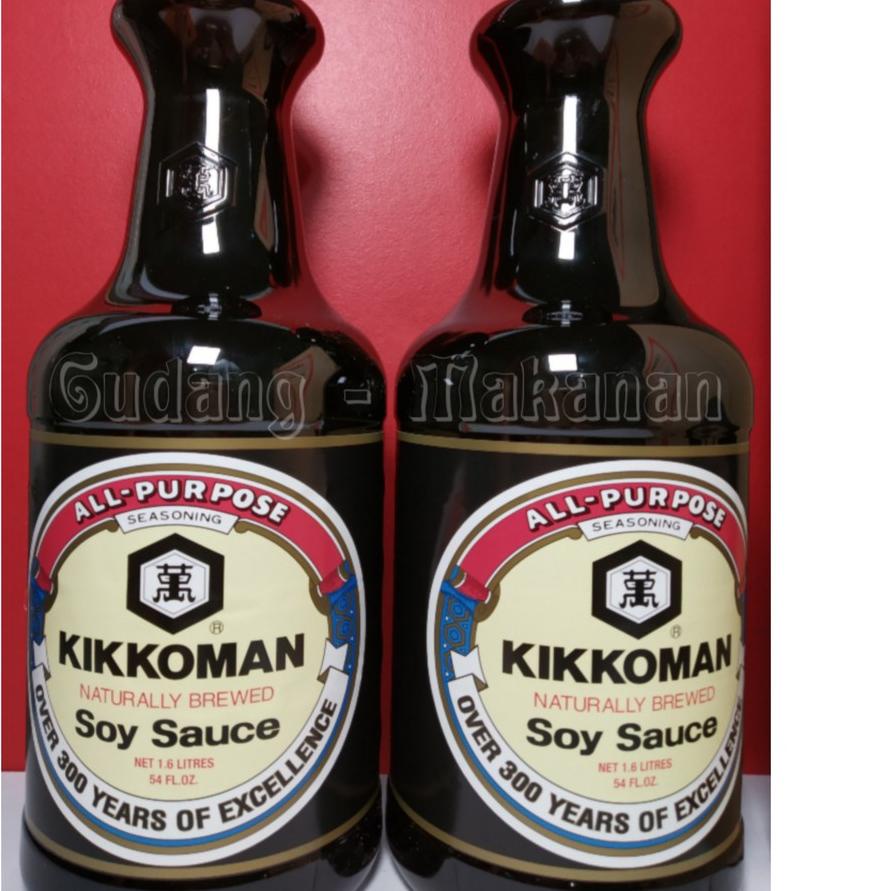 

▲ Kikkoman Soy Sauce 1.6 Liter ☊