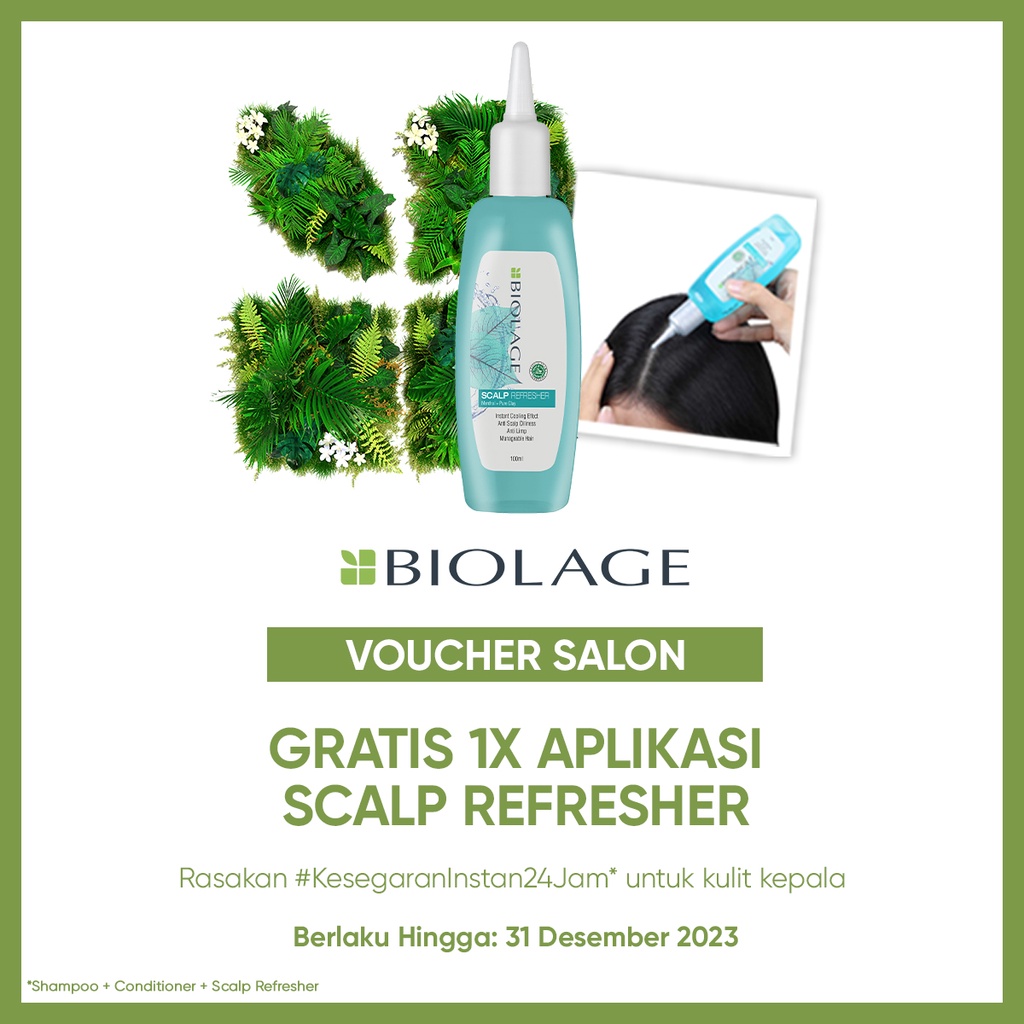 Biolage Scalppure Serum 100ml Twinpack - Serum Perawatan Kulit Kepala